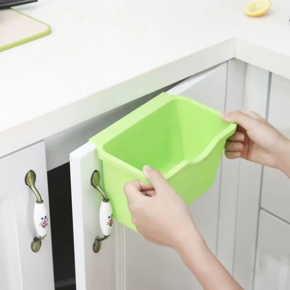 1pc Kitchen Cabinet Door Plastic Basket Hanging Trash Can Trash Desktop Storage Can Holder Box Waste Garbage Bin B0s1
1pc Kitchen Cabinet Door Plastic Basket Hanging Trash Can Trash Desktop Storage Can Holder Box Waste Garbage Bin B0s1