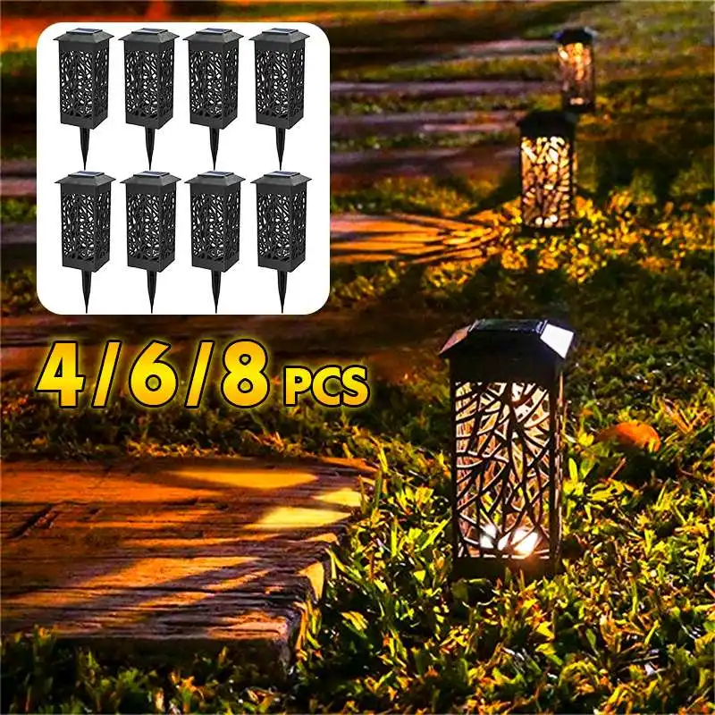 4/6/8 Pcs LED Outdoor Solar Lawn Lamps Pathway Lights Waterproof Garden Decoration Solar Light For Garden Landscape Path Yard
4/6/8 Pcs LED Outdoor Solar Lawn Lamps Pathway Lights Waterproof Garden Decoration Solar Light For Garden Landscape Path Yard