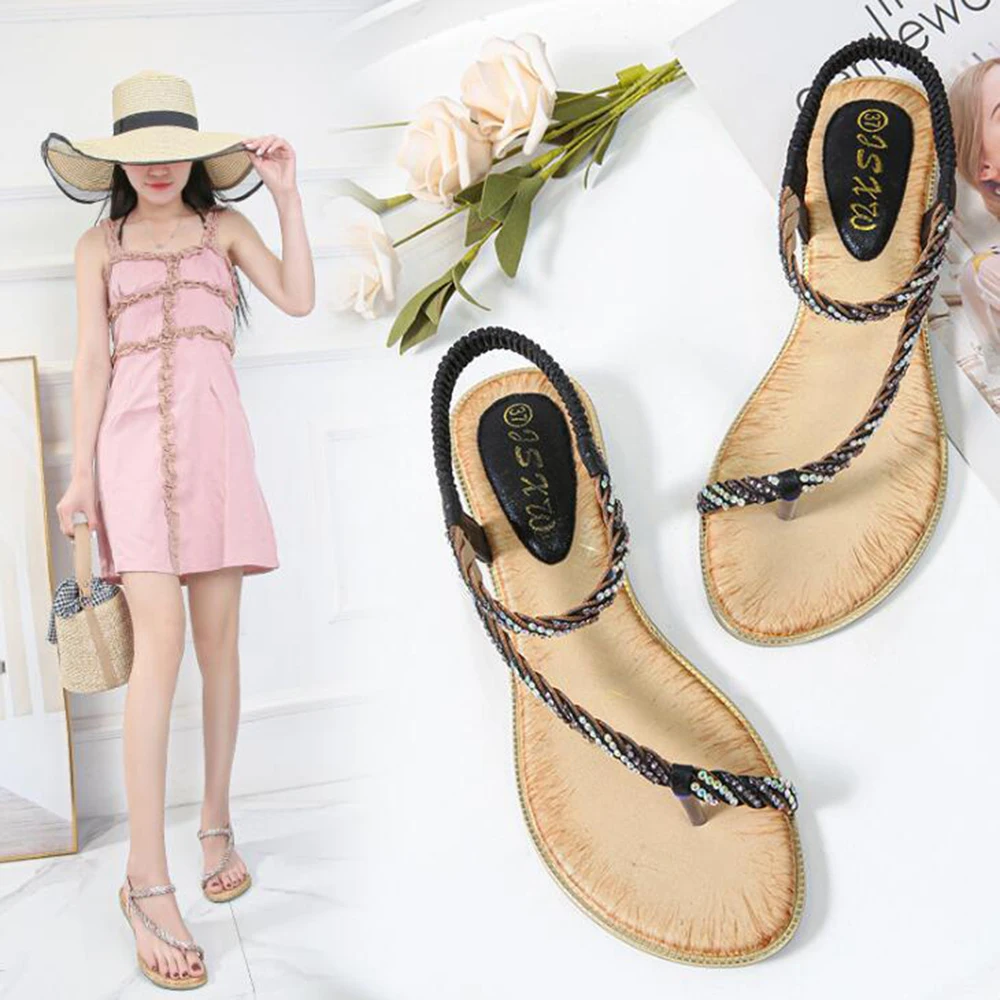 new fashion Bohemia Rhinestone wedges shoes for women Sandalias Mujer Clip Toe female shoes Elastic band sandals women hy368
new fashion Bohemia Rhinestone wedges shoes for women Sandalias Mujer Clip Toe female shoes Elastic band sandals women hy368