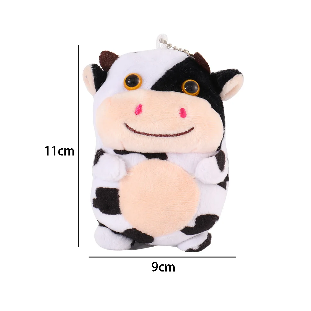 New Kawai Cute Little Milk Cow Stuffed Animal Plush Toys Key Chain Animal Doll Pendant Lucky Mascot Plush Doll Toy Children Gift
New Kawai Cute Little Milk Cow Stuffed Animal Plush Toys Key Chain Animal Doll Pendant Lucky Mascot Plush Doll Toy Children Gift