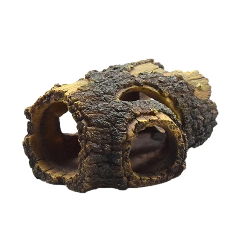 Aquarium Cave Hollow Tree Trunk Fish Tank Ornaments Fish Hideout for Fish Betta Cichlid Turtle Reptile Resin Wood House
Aquarium Cave Hollow Tree Trunk Fish Tank Ornaments Fish Hideout for Fish Betta Cichlid Turtle Reptile Resin Wood House