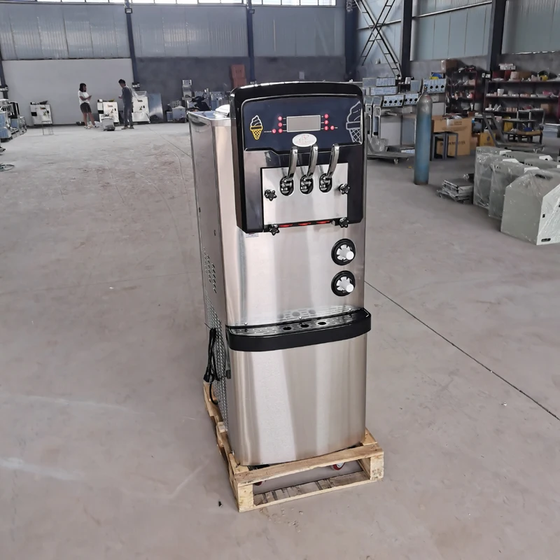 Commercial Soft Serve Ice Cream Machine Electric 18L/H 3 Flavors Sweet Cone Ice Cream Maker 110V/220V 1200W
Commercial Soft Serve Ice Cream Machine Electric 18L/H 3 Flavors Sweet Cone Ice Cream Maker 110V/220V 1200W