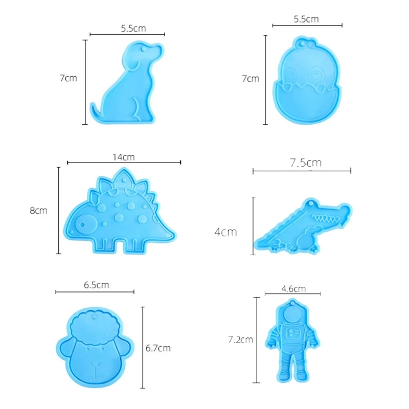 E56F Keychain Epoxy Resin Mold Jewelry Pendants Silicone Mould DIY Crafts Decorations Casting Tool
E56F Keychain Epoxy Resin Mold Jewelry Pendants Silicone Mould DIY Crafts Decorations Casting Tool