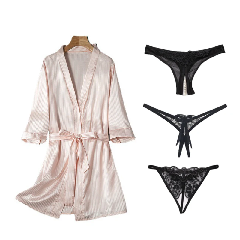 Bride Bridesmaid Wedding Robe Women Sleepwear Nightgown Comfortable Kimono Gown Sexy Sleep Nightgown Loose Homewear with Pants
Bride Bridesmaid Wedding Robe Women Sleepwear Nightgown Comfortable Kimono Gown Sexy Sleep Nightgown Loose Homewear with Pants