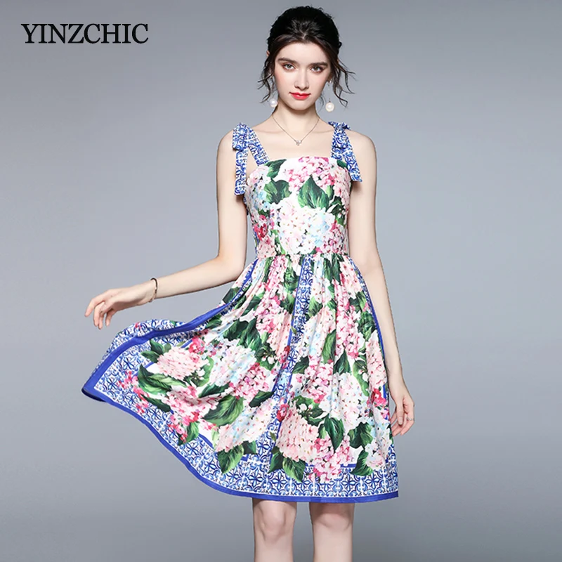 Summer New Woman Floral Dress Fashion A-line Line Skirts for Female Travel Style Mid Speghtti Vestidos Femme Party Beach
Summer New Woman Floral Dress Fashion A-line Line Skirts for Female Travel Style Mid Speghtti Vestidos Femme Party Beach