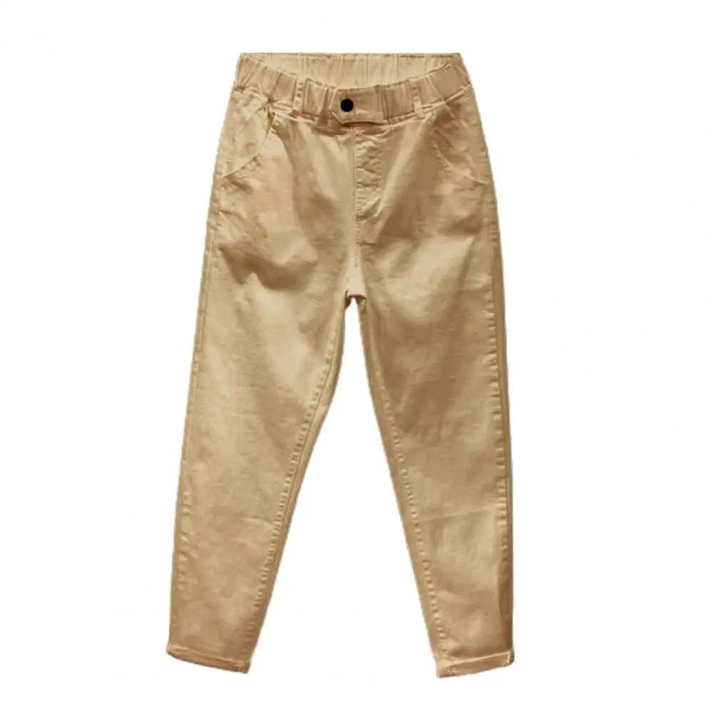 Trousers Solid Color Loose Simple Women Elastic Waist Pants for Shopping pants women new fashion Summer clothes White xxxl 
Trousers Solid Color Loose Simple Women Elastic Waist Pants for Shopping pants women new fashion Summer clothes White xxxl