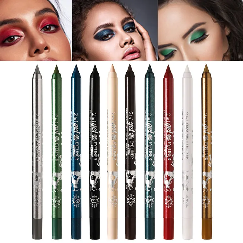 1 PC Eyeliner Gel Pen Waterproof Sweat-proof No Smudging Eye Makeup Eyeliner Colorful Eyeliner Pearl Matte Eye Makeup Tools
1 PC Eyeliner Gel Pen Waterproof Sweat-proof No Smudging Eye Makeup Eyeliner Colorful Eyeliner Pearl Matte Eye Makeup Tools