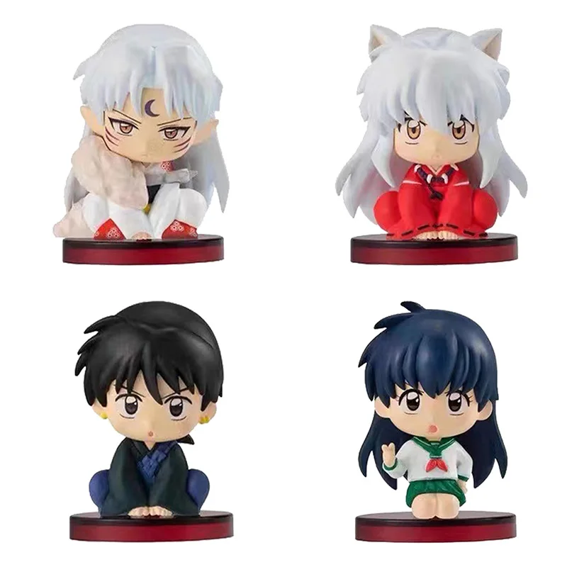 Hot Anime Inuyasha Anime Action Figures Q Version Sango Higurashi Kagome Sesshoumaru Squat Position PVC Birthday Gifts Dolls
Hot Anime Inuyasha Anime Action Figures Q Version Sango Higurashi Kagome Sesshoumaru Squat Position PVC Birthday Gifts Dolls