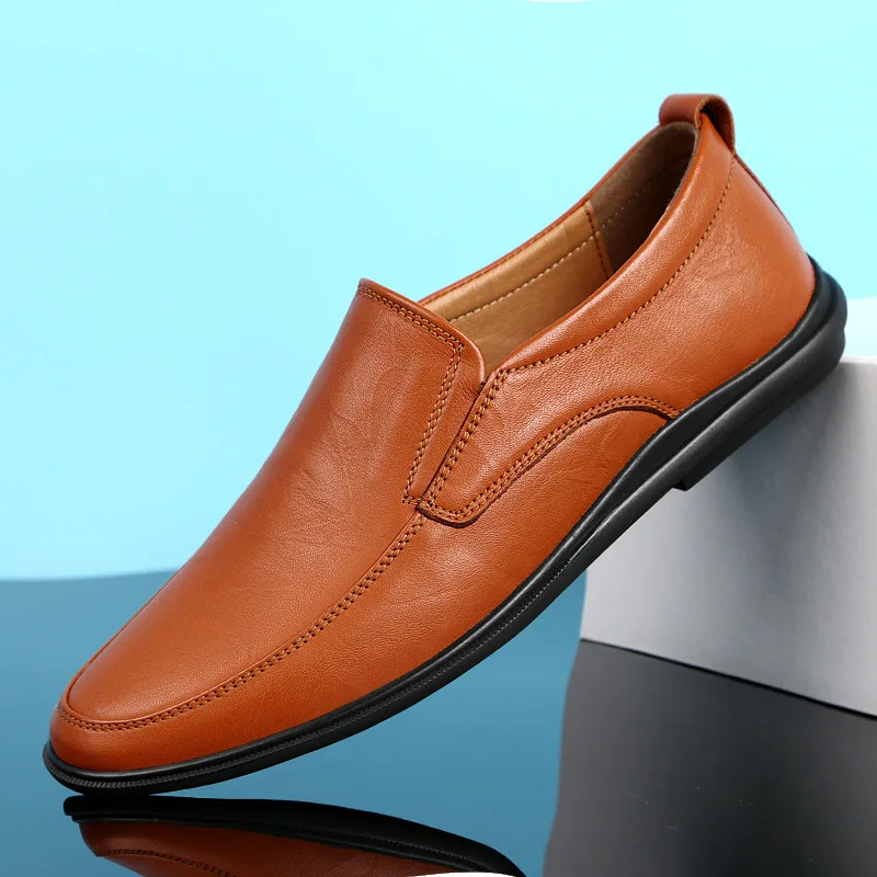 Men's Shoes Fashion Classic High-end Solid Color PU Simple Stitching Flat-heel Comfortable Business Casual Loafers899
Men's Shoes Fashion Classic High-end Solid Color PU Simple Stitching Flat-heel Comfortable Business Casual Loafers899