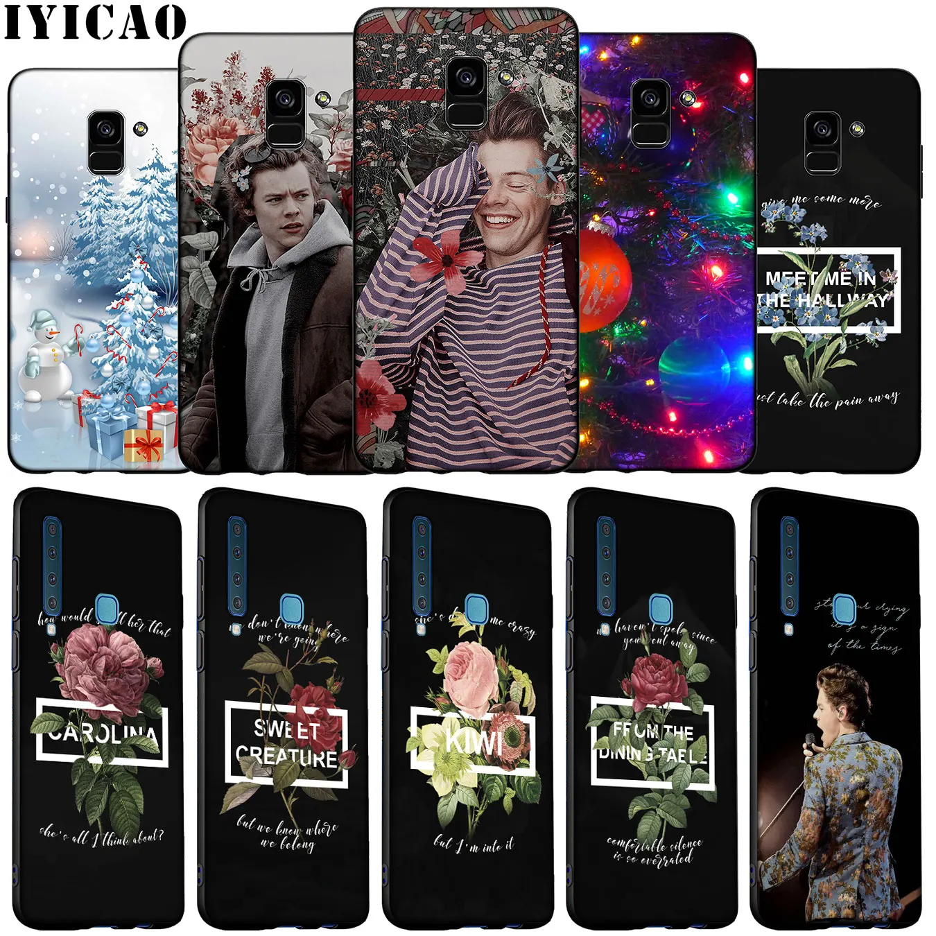 Фото Чехол для телефона с Гарри стилями One Direction 1D Samsung Galaxy A51 A71 A81 A91 A41 A21 A11 A01 A2 Core J8 J7 J6 J4