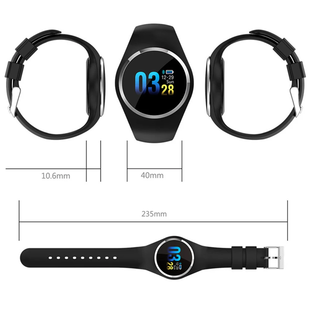Fashion Q1 Smart Watch Women Heart Rate Tracker Blood Pressure Monitor Fitness Tracker Smart Wristband For Android IOS Phone
Fashion Q1 Smart Watch Women Heart Rate Tracker Blood Pressure Monitor Fitness Tracker Smart Wristband For Android IOS Phone