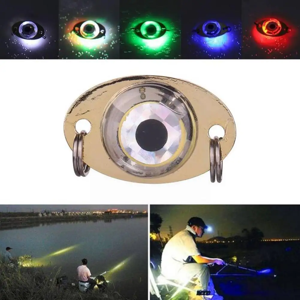 Mini Fishing Lure Light Led Deep Drop Underwater Eye Shape Fishing Squid Fishing Bait Luminous Lure For Attracting Fish L8s1
Mini Fishing Lure Light Led Deep Drop Underwater Eye Shape Fishing Squid Fishing Bait Luminous Lure For Attracting Fish L8s1