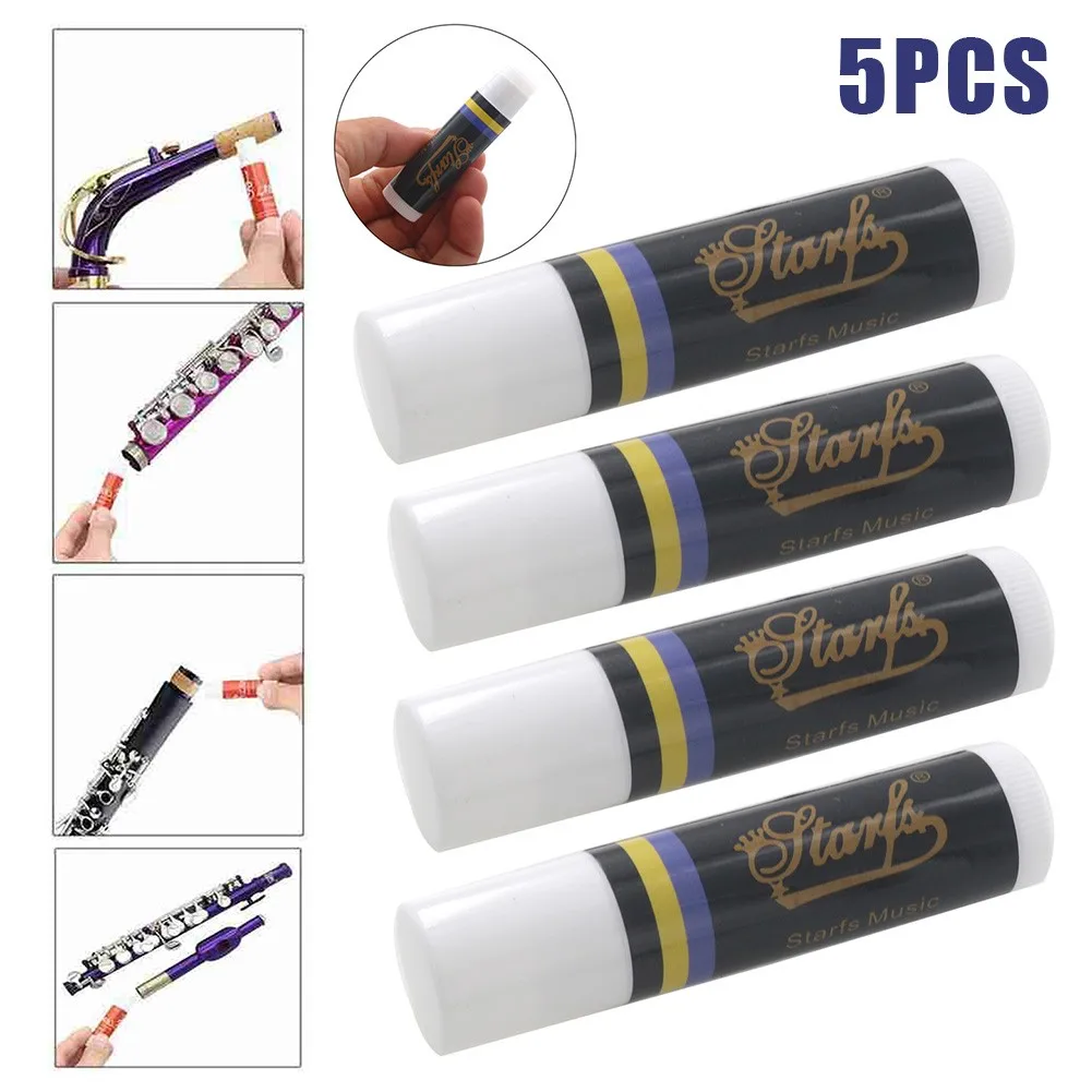 5 Pcs Cork Grease For Clarinet Saxophone Oboe Flute Musical Instrument Interface Repair Tools Lubricate Protective Cork Grease
5 Pcs Cork Grease For Clarinet Saxophone Oboe Flute Musical Instrument Interface Repair Tools Lubricate Protective Cork Grease