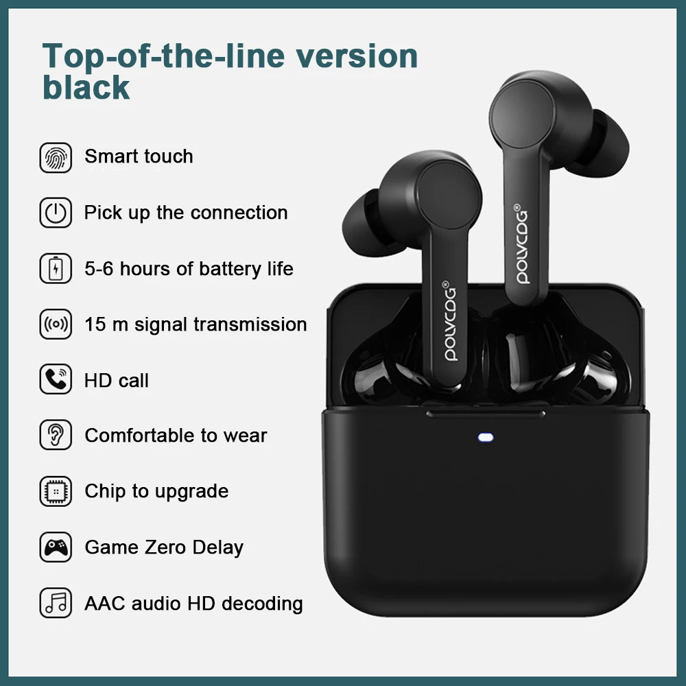 Noise Reduction Headsets Bluetooth 5.0 Earphones,28hours Music Time Smart Touch Control Wireless Game Headphones With Microphone 
Noise Reduction Headsets Bluetooth 5.0 Earphones,28hours Music Time Smart Touch Control Wireless Game Headphones With Microphone