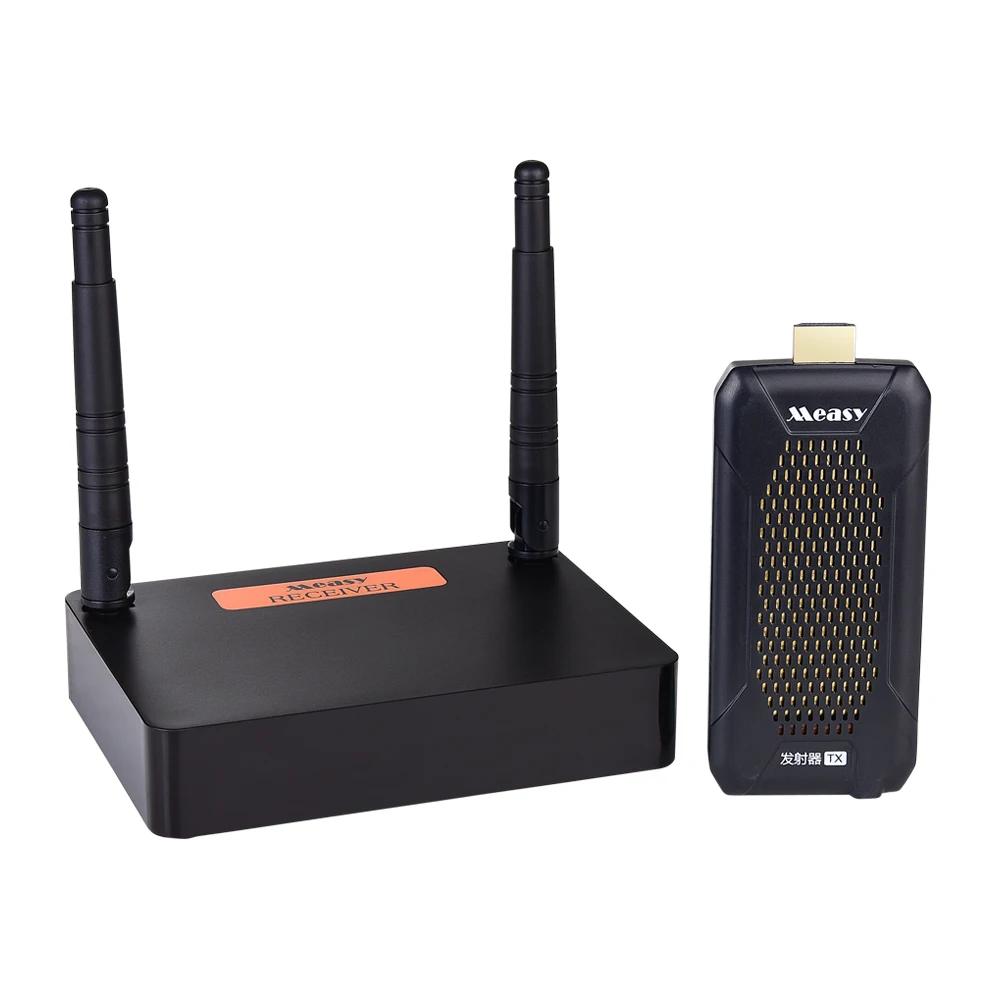 Беспроводной HDMI передатчик measy 100M/330FT 1080P 60fps HD для ПК ТВ приставки DVD|SmartTV-стики и