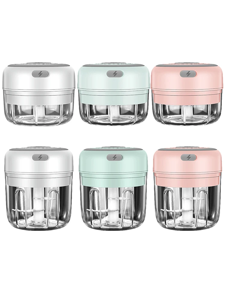 Electric Mini Garlic Chopper With USB Rechargeable Food Portable Small Food Processor For Pepper Garlic Nut Chopper/Crusher
Electric Mini Garlic Chopper With USB Rechargeable Food Portable Small Food Processor For Pepper Garlic Nut Chopper/Crusher