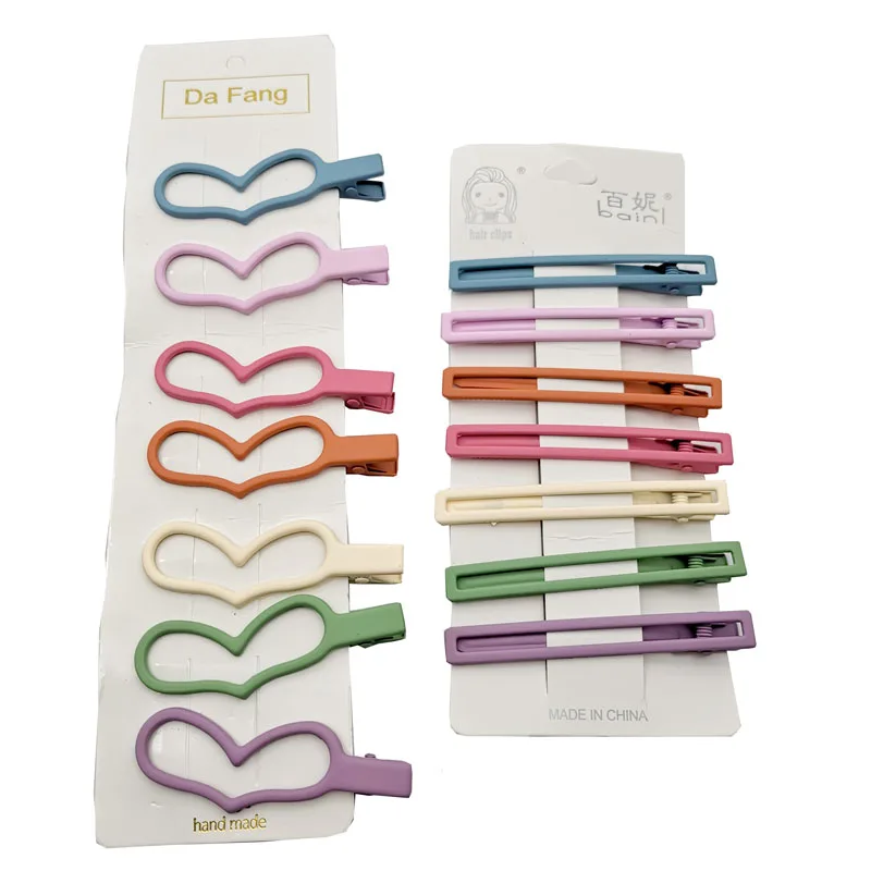 7 шт./компл. Сердце Прямоугольник заколки невидимки для волос с плоским верхом с зубьями для DIY Заколки головные украшения
7 шт./компл. Сердце Прямоугольник заколки невидимки для волос с плоским верхом с зубьями для DIY Заколки головные украшения