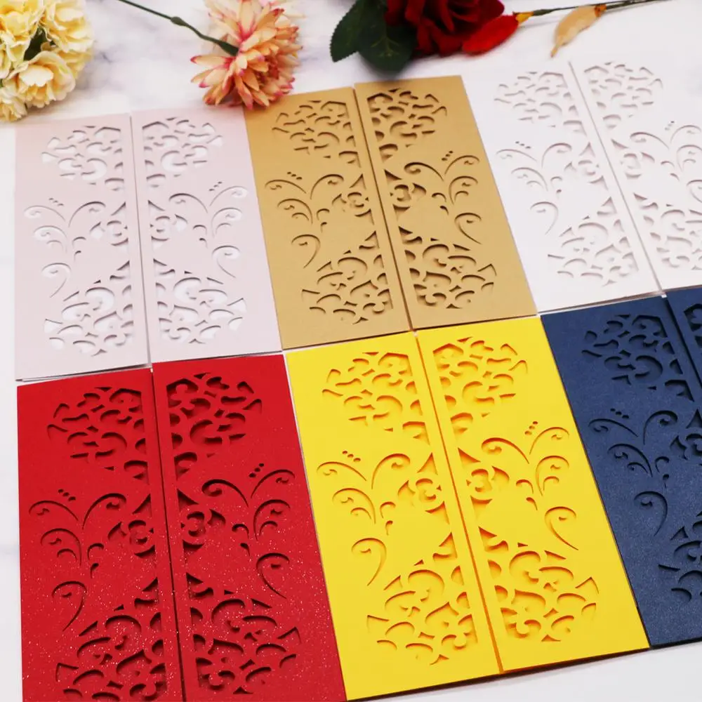100pcs/lot Wedding Invitation Cards Wedding Decoration White Yellow Laser Cut Wedding Invitations
100pcs/lot Wedding Invitation Cards Wedding Decoration White Yellow Laser Cut Wedding Invitations