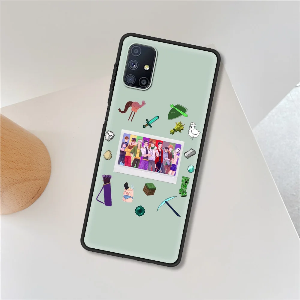 Dream Smp Silicone Soft TPU Coque for Samsung Galaxy M01 M11 M21 M31 M31S M51 A7 A9 2018 Luxury Phone Case Cover 
Dream Smp Silicone Soft TPU Coque for Samsung Galaxy M01 M11 M21 M31 M31S M51 A7 A9 2018 Luxury Phone Case Cover