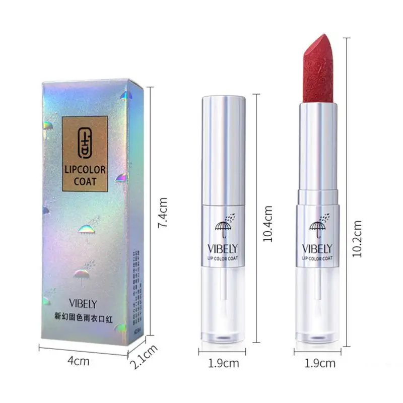 2 In 1 Matte Lipstick Double Head Makeup Lips Stick Raincoat Primer Waterproof Long Lasting Nonstick Cup Lip Gloss Make Up TSLM1
2 In 1 Matte Lipstick Double Head Makeup Lips Stick Raincoat Primer Waterproof Long Lasting Nonstick Cup Lip Gloss Make Up TSLM1