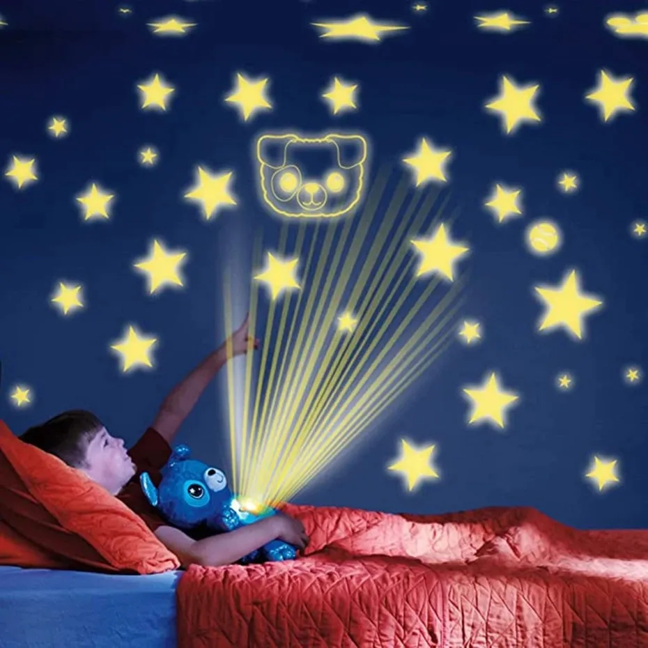 Star Night Light Star Projector Plush Toy Birthday Party Kids Gifts Starry Galaxy Projection Belly Lamp Bedroom Decoration
Star Night Light Star Projector Plush Toy Birthday Party Kids Gifts Starry Galaxy Projection Belly Lamp Bedroom Decoration
