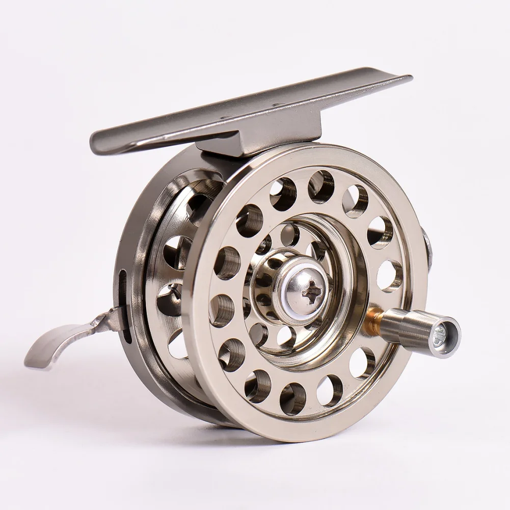 Aluminum Alloy Ice Fishing Reel Portable Lightweight Multipurpose Left/Right Handed Fly Fishing Reels Fishing Tackle
Aluminum Alloy Ice Fishing Reel Portable Lightweight Multipurpose Left/Right Handed Fly Fishing Reels Fishing Tackle