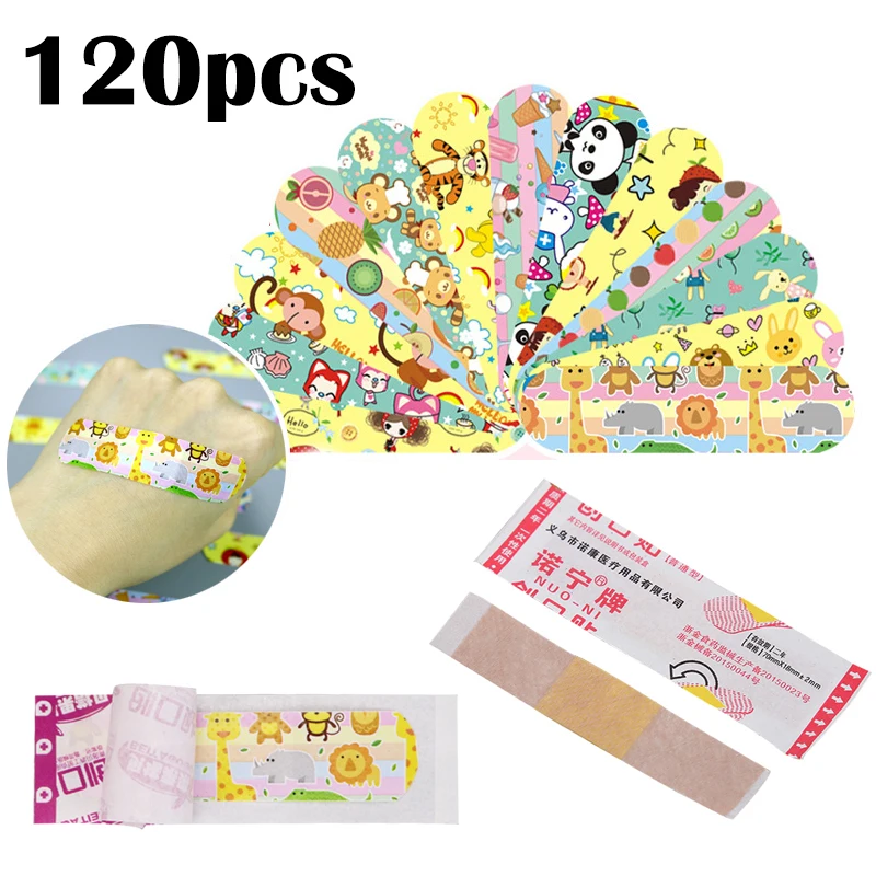 1-120pcs Medical Patch Waterproof Wound Adhesive Bandages Cute Dustproof Breathable First Band Aid Medical Adhesive for Kids 
1-120pcs Medical Patch Waterproof Wound Adhesive Bandages Cute Dustproof Breathable First Band Aid Medical Adhesive for Kids