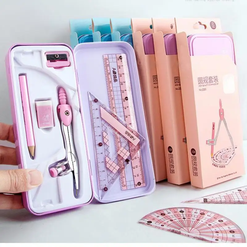 8 шт., набор геометрических принадлежностей Kevin & sasa
8 шт., набор геометрических принадлежностей Kevin & sasa