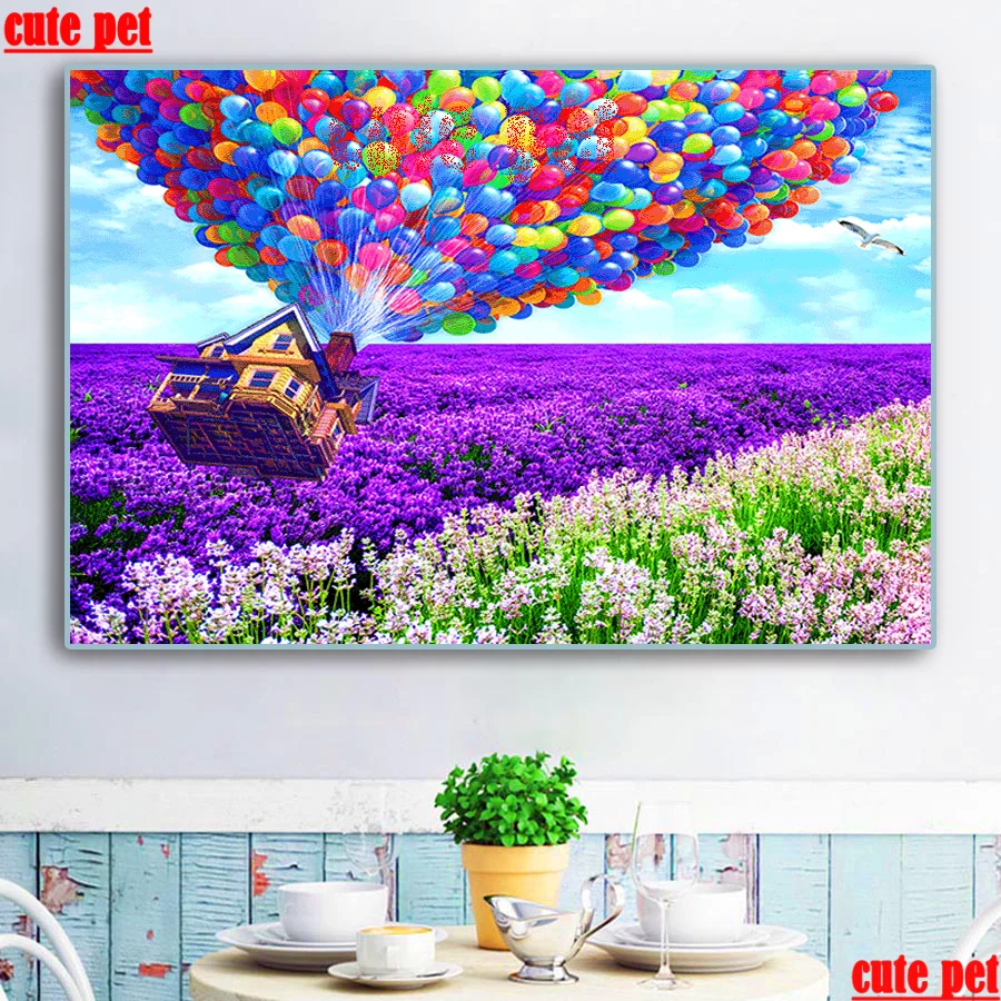 Diamond Painting Cross Stitch Lavender hot air balloon diy painting toolbox decorative 3d 5d full diamond painting embroidery
Diamond Painting Cross Stitch Lavender hot air balloon diy painting toolbox decorative 3d 5d full diamond painting embroidery
