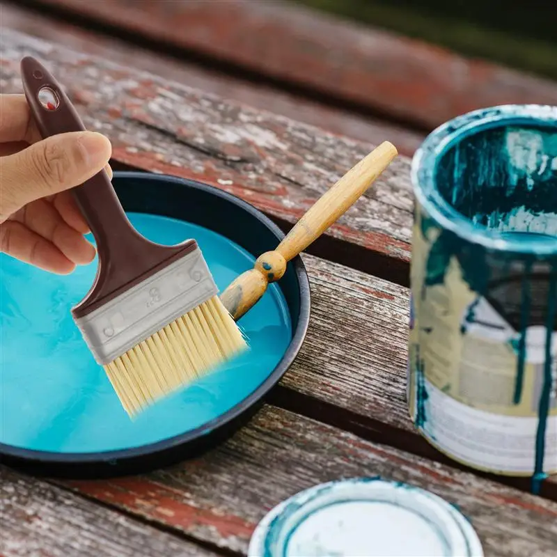20pcs Plastic Handle Painting Brush Waterproof Wall Paint Brush Practical Brush Two-Color Rubber And Plastic Handle Painting
20pcs Plastic Handle Painting Brush Waterproof Wall Paint Brush Practical Brush Two-Color Rubber And Plastic Handle Painting