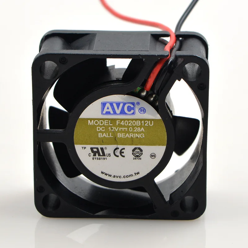 Двухшариковый охлаждающий вентилятор для AVC F4020B12U, 12 В, 40202 А, 4 см, линий
Двухшариковый охлаждающий вентилятор для AVC F4020B12U, 12 В, 40202 А, 4 см, линий