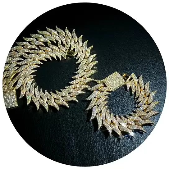 Hip Hop 3 Rows Zircon Thorns Chain Bracelets 29mm Iced Out New Trend Link Chains For Men Party Gift Jewelry
Hip Hop 3 Rows Zircon Thorns Chain Bracelets 29mm Iced Out New Trend Link Chains For Men Party Gift Jewelry
