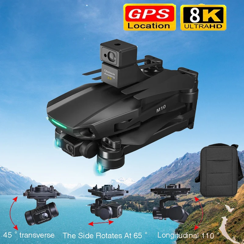 M10 Max 8K 5G GPS Дрон 3-осевой карданный подвес профессиональная камера бесщеточный двигатель Складная TF карта пульт дистанционного управления п...
M10 Max 8K 5G GPS Дрон 3-осевой карданный подвес профессиональная камера бесщеточный двигатель Складная TF карта пульт дистанционного управления п...