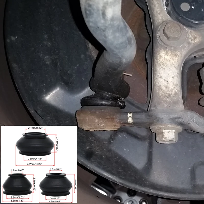 3x Car Suspension Steering Turn To Rods Linkage Ball Joint Heads Dust Protector Cover Tools For Ford Volvo Cadillac CR-V Passat
3x Car Suspension Steering Turn To Rods Linkage Ball Joint Heads Dust Protector Cover Tools For Ford Volvo Cadillac CR-V Passat