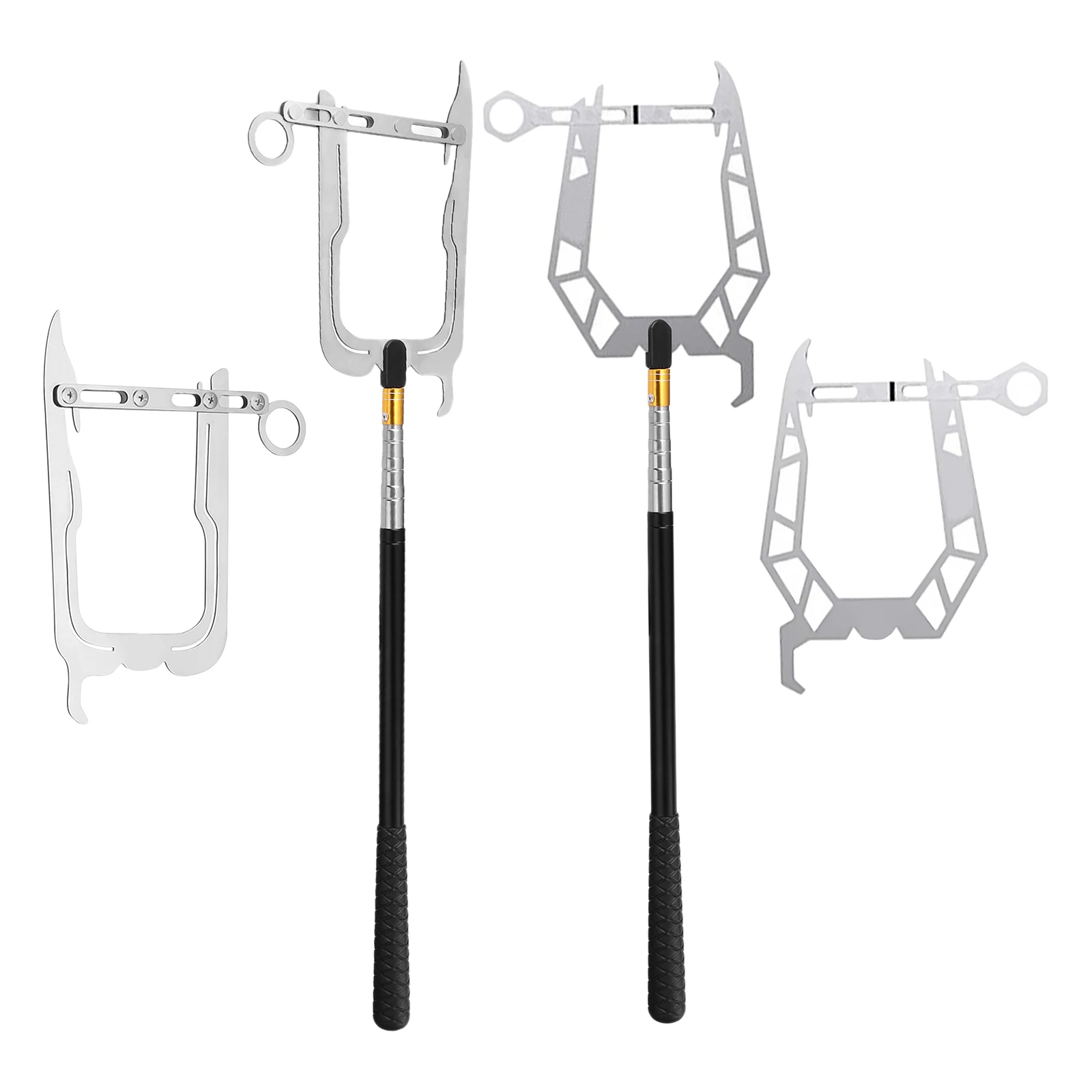 Multi-Purpose U Type Metal Telescopic Boat Hook Dock Hook Long-Distance Threader for Grabbing Gear Bags
Multi-Purpose U Type Metal Telescopic Boat Hook Dock Hook Long-Distance Threader for Grabbing Gear Bags
