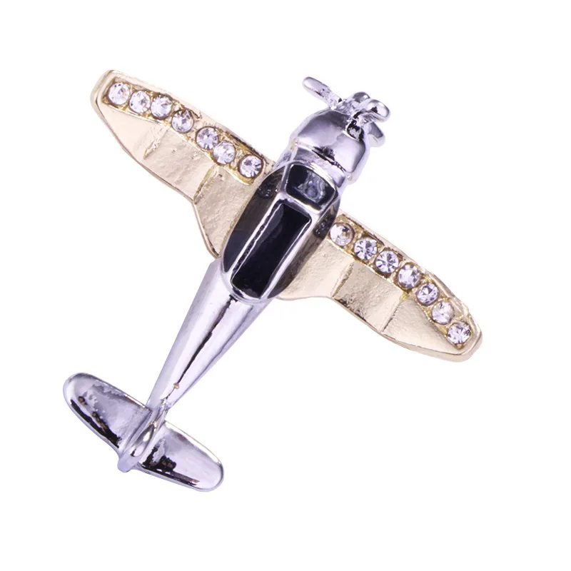 Korean Retro Broche Small Gold Aircraft Brooch Lapel Collar Pin Rhinestone Airplane Badge Jewelry Men Accessories
Korean Retro Broche Small Gold Aircraft Brooch Lapel Collar Pin Rhinestone Airplane Badge Jewelry Men Accessories