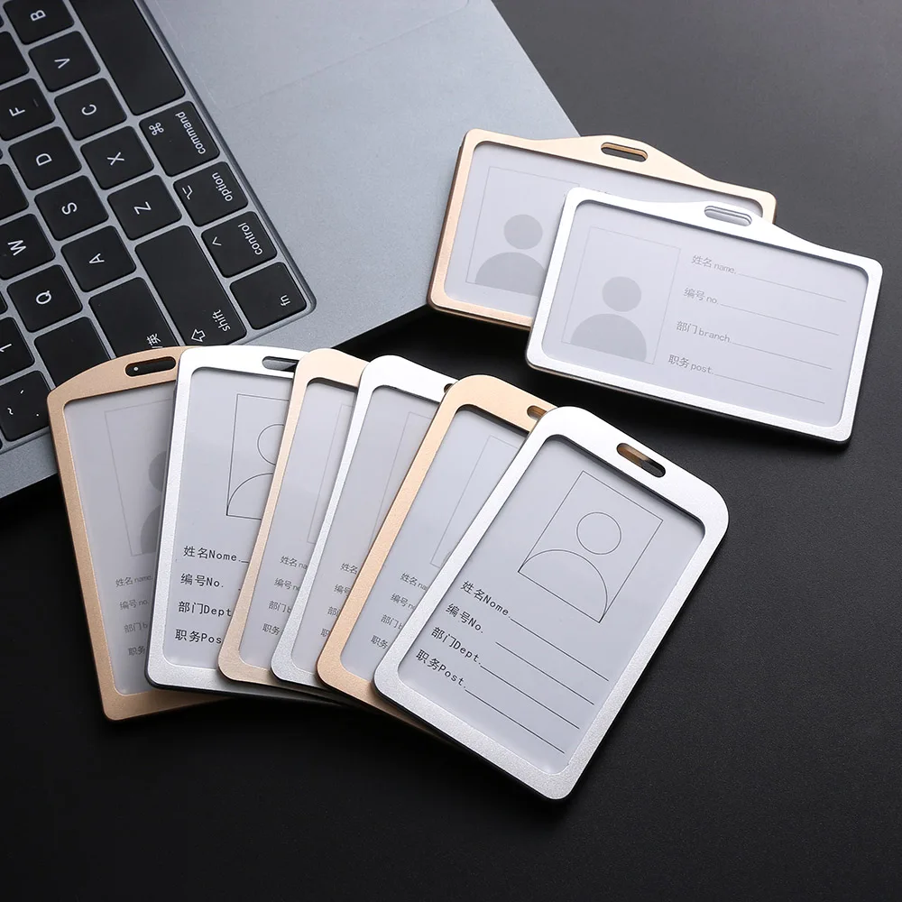 1PC Aluminum Alloy Work Name Card Holders Business Work Card ID Badge Lanyard Holder Hot Vertical Metal ID Business Case
1PC Aluminum Alloy Work Name Card Holders Business Work Card ID Badge Lanyard Holder Hot Vertical Metal ID Business Case