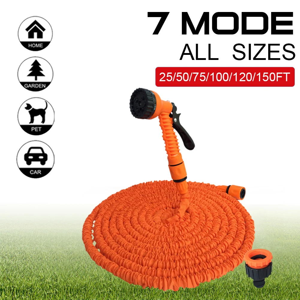 25 - 150FT high pressure car wash water gun with seven functions, expandable hose, high pressure washer nozzle, car water gun
25 - 150FT high pressure car wash water gun with seven functions, expandable hose, high pressure washer nozzle, car water gun