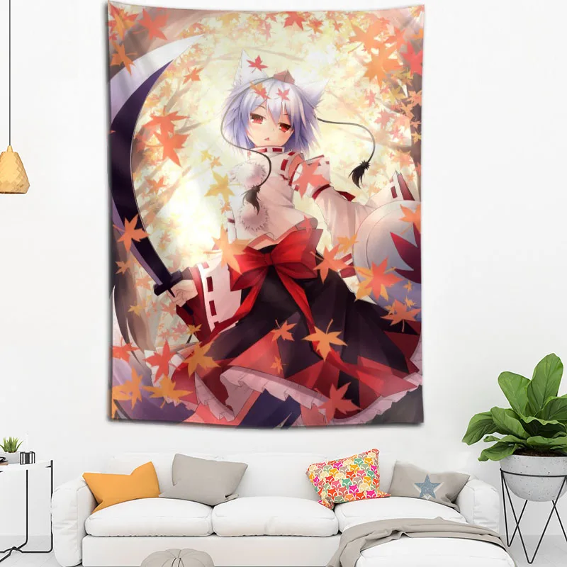 

Hot Sale Custom Anime The Seven Deadly Sins Printed Tapestry Background Decorative Tapestry Various Sizes Wall Hanging Decor