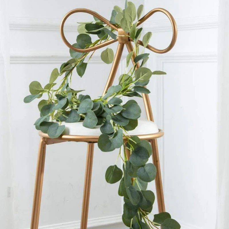 Artificial Eucalyptus Garland Eucalyptus Leaves, Handmade Eucalyptus Vine Leaves Garland for Mantle Decor Wedding Decor
Artificial Eucalyptus Garland Eucalyptus Leaves, Handmade Eucalyptus Vine Leaves Garland for Mantle Decor Wedding Decor