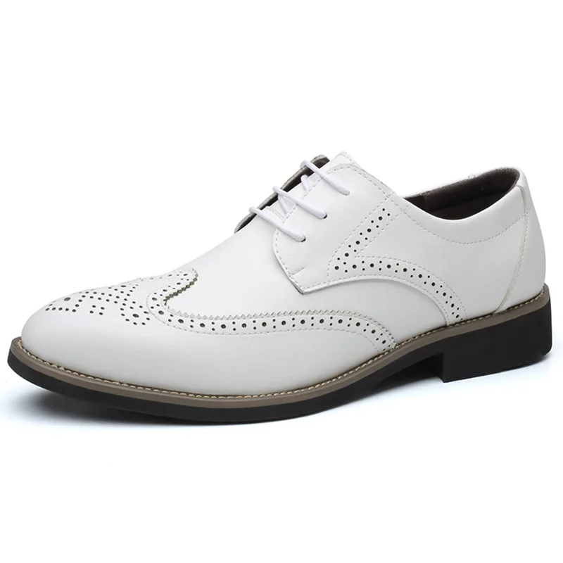 Male Formal Dress Shoes Flat Pointed Toe England Business Shoes All-Match Men Leather Shoes For Male Men Spring Fashion Shoes
Male Formal Dress Shoes Flat Pointed Toe England Business Shoes All-Match Men Leather Shoes For Male Men Spring Fashion Shoes