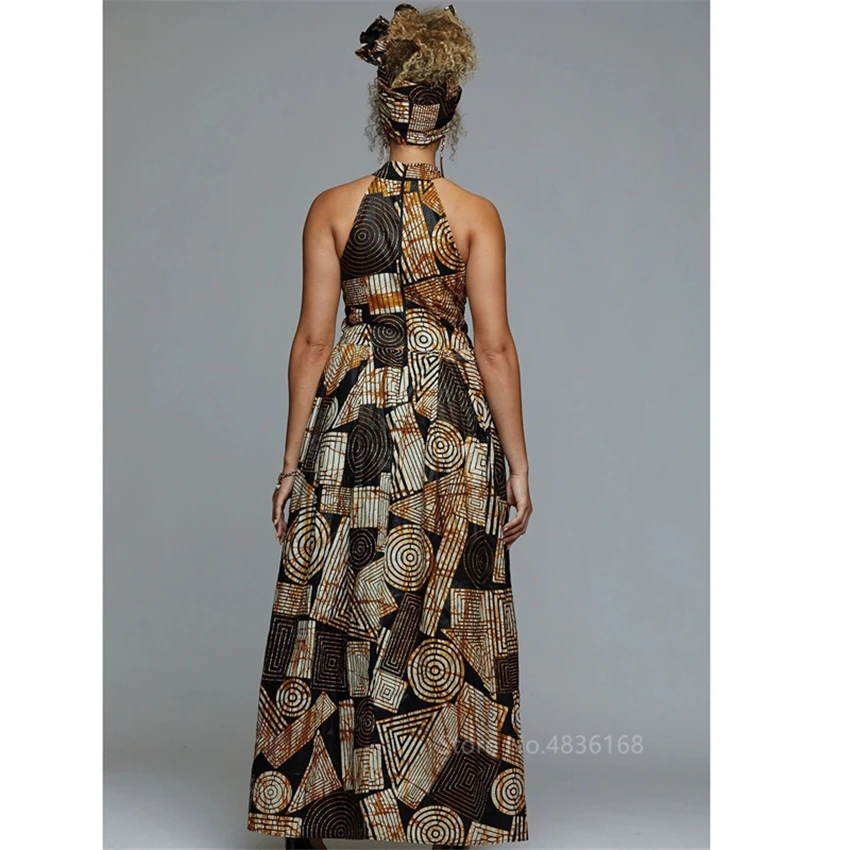 Maxi Dress 2020 News Sexy African Clothes Ladies American Sleevelesss Hanging Neck Slim African Dresses for Women Plus Size
Maxi Dress 2020 News Sexy African Clothes Ladies American Sleevelesss Hanging Neck Slim African Dresses for Women Plus Size
