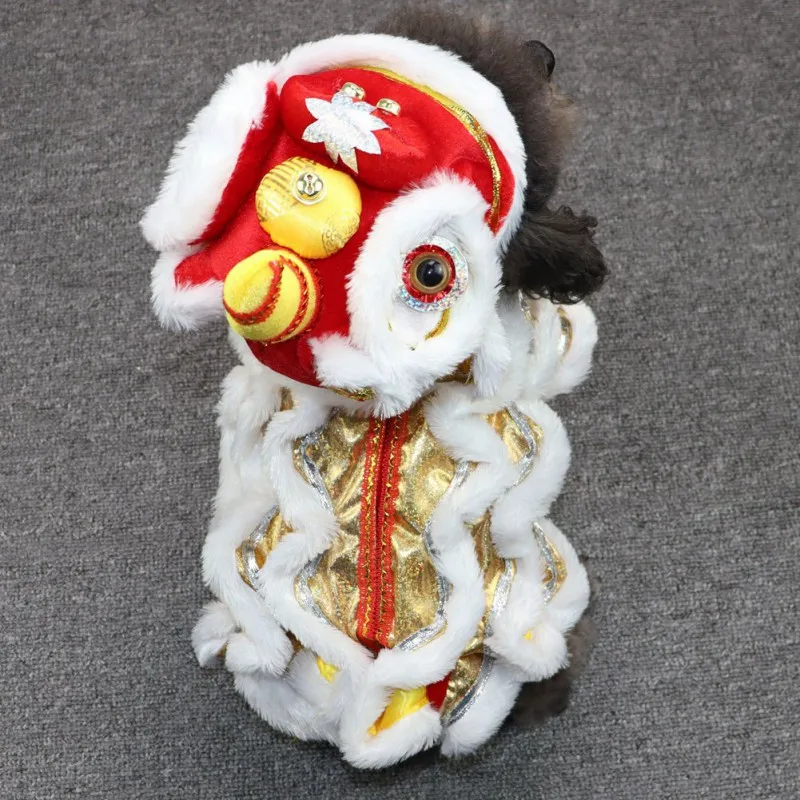 Dog Lion Dance Clothes Role Play Fashion Soft Comfortable Festival New Year Birthday Party Pet Dog Gift Cosplay Clothes
Dog Lion Dance Clothes Role Play Fashion Soft Comfortable Festival New Year Birthday Party Pet Dog Gift Cosplay Clothes