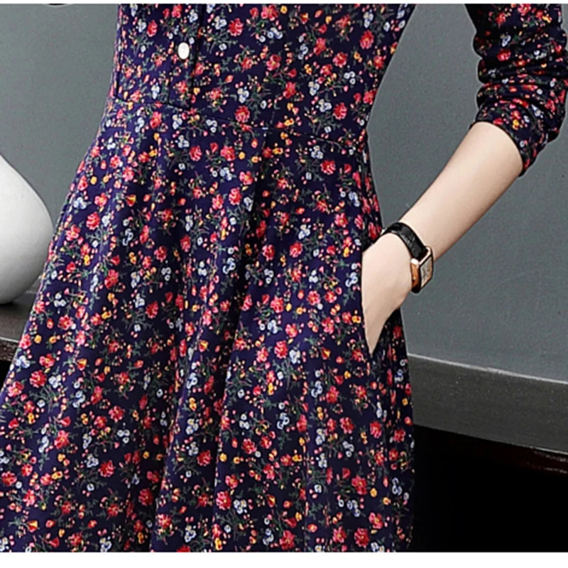 Spring Autumn Women Dresses New Fashion Floral Print Dress Plus size 5XL Slim Sexy Long Sleeve Dress Elegant Women Office Dress
Spring Autumn Women Dresses New Fashion Floral Print Dress Plus size 5XL Slim Sexy Long Sleeve Dress Elegant Women Office Dress