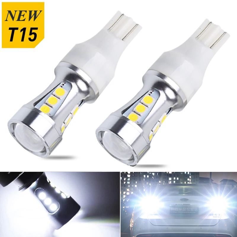 2Pcs T15 Led Super Bright White Canbus W16W Ba15s 7443 T20 1156 P21w Backup Reverse Lights Car Signal Lamp For Ford Vw Bmw Skoda
2Pcs T15 Led Super Bright White Canbus W16W Ba15s 7443 T20 1156 P21w Backup Reverse Lights Car Signal Lamp For Ford Vw Bmw Skoda