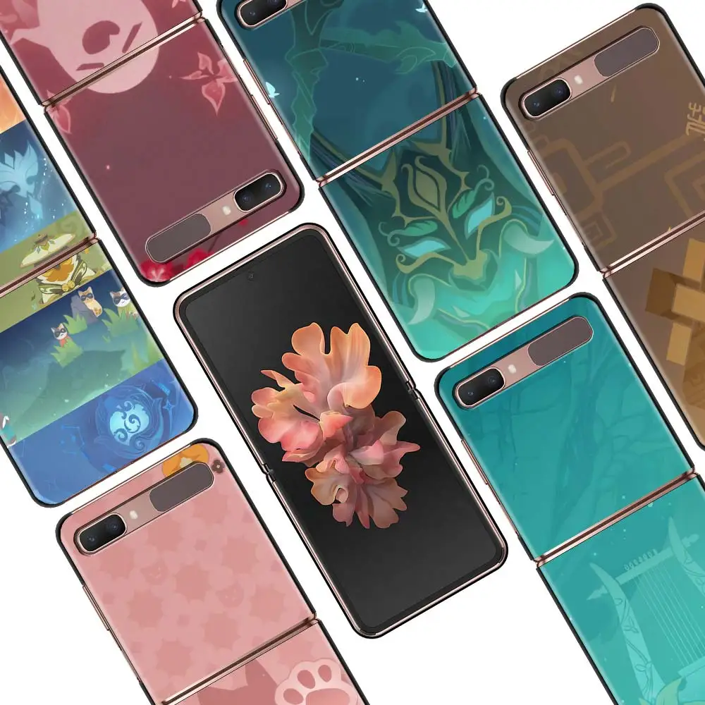 Genshin Impact Icon Anime Black Hard Case For Samsung Z Flip Z Flip3 Phone Case For Galaxy Z Flip 5G Foldable Shockproof Cover
Genshin Impact Icon Anime Black Hard Case For Samsung Z Flip Z Flip3 Phone Case For Galaxy Z Flip 5G Foldable Shockproof Cover