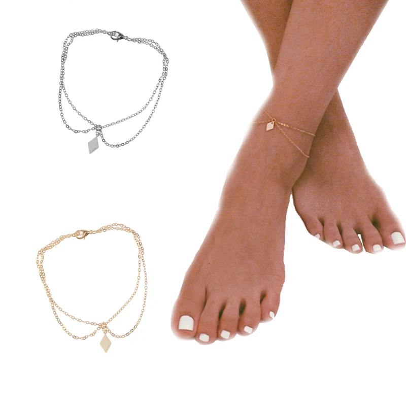 1PC New Boho Double Chain Anklet Simple Allergy Free Women Exquisite Silvery Adjustable High Quality Hot Sale Jwelry Gifts
1PC New Boho Double Chain Anklet Simple Allergy Free Women Exquisite Silvery Adjustable High Quality Hot Sale Jwelry Gifts