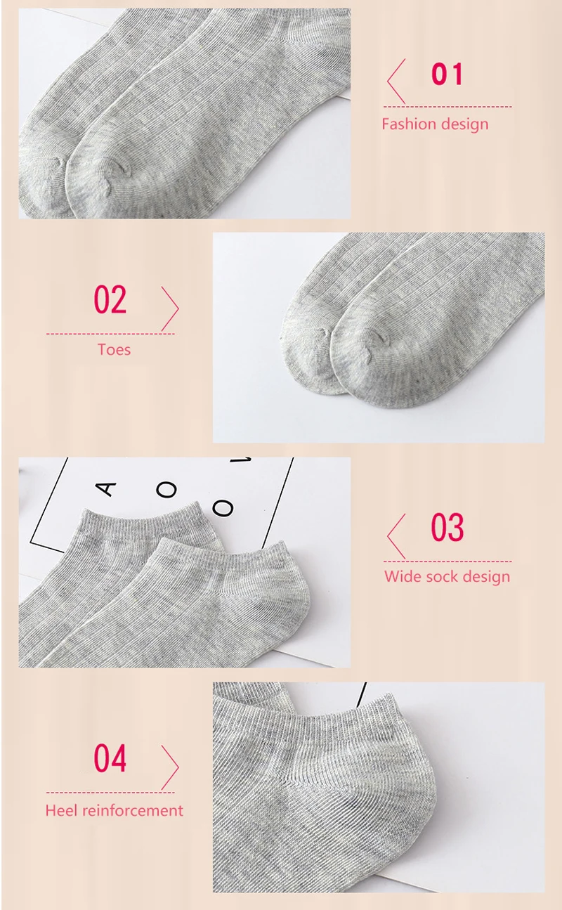 Breathable Men's Socks Short Ankle Socks Men Casual Solid High Quality Cotton Unisex Male Female Boat Socks Slippers Meias
Breathable Men's Socks Short Ankle Socks Men Casual Solid High Quality Cotton Unisex Male Female Boat Socks Slippers Meias