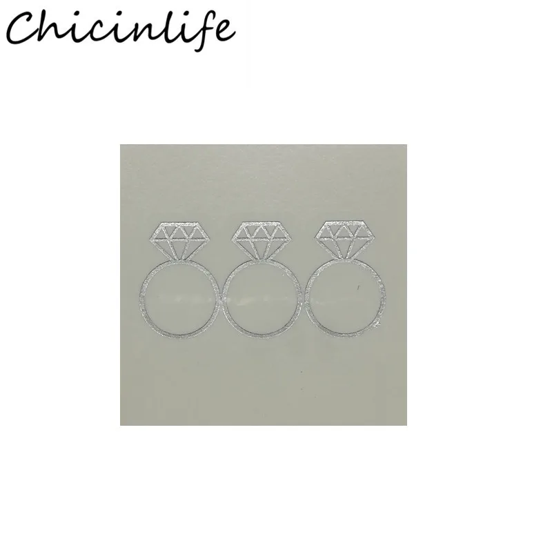 Chicinlife 5Pcs Diamond Ring Temporary Tattoo Stickers Bachelorette Party Wedding Bridal Shower Valentine's Day Decor Supplies
Chicinlife 5Pcs Diamond Ring Temporary Tattoo Stickers Bachelorette Party Wedding Bridal Shower Valentine's Day Decor Supplies
