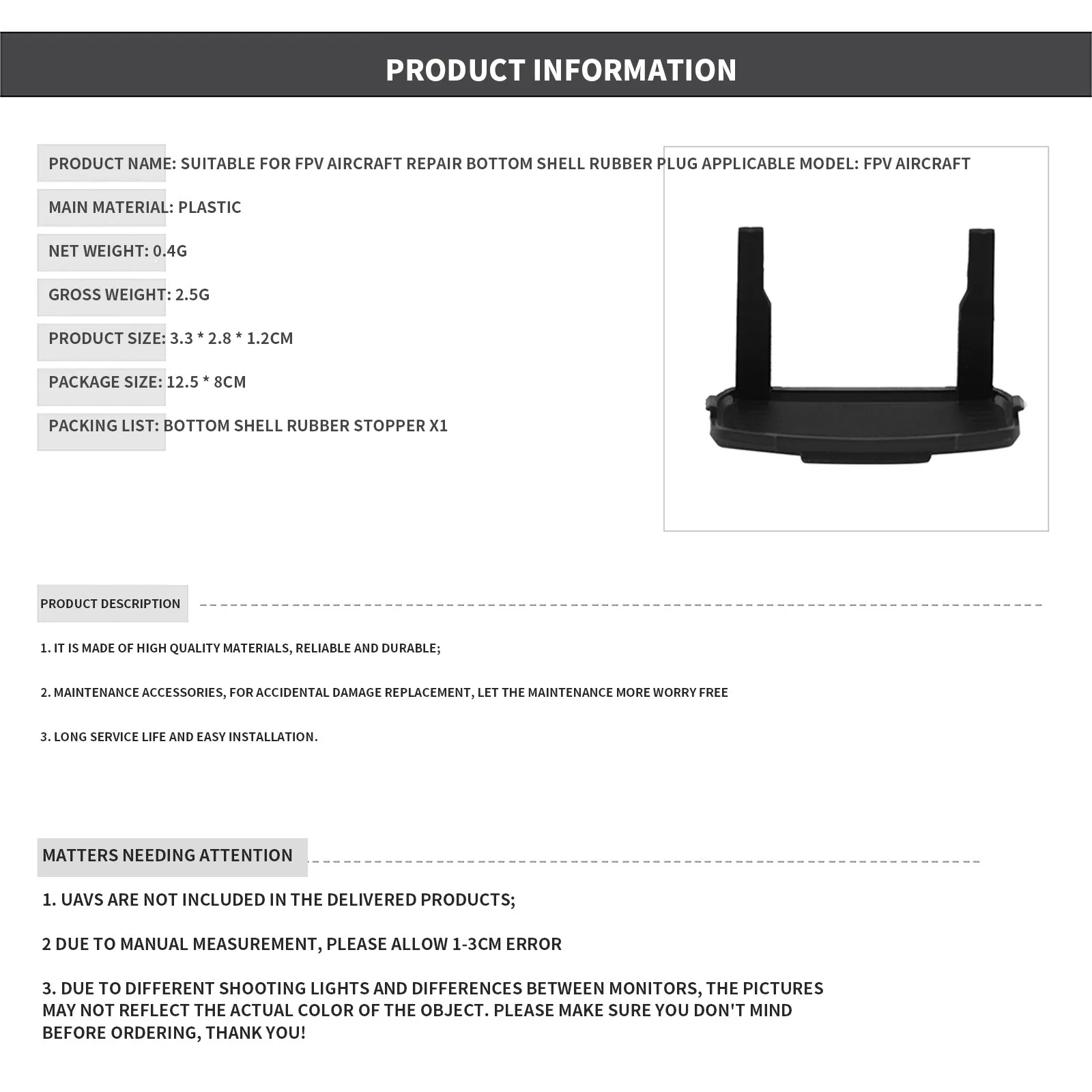 Bottom Shell Rubber Stopper Replacement Lower Case For Dji Fpv Combo Rc Drone#p3
Bottom Shell Rubber Stopper Replacement Lower Case For Dji Fpv Combo Rc Drone#p3